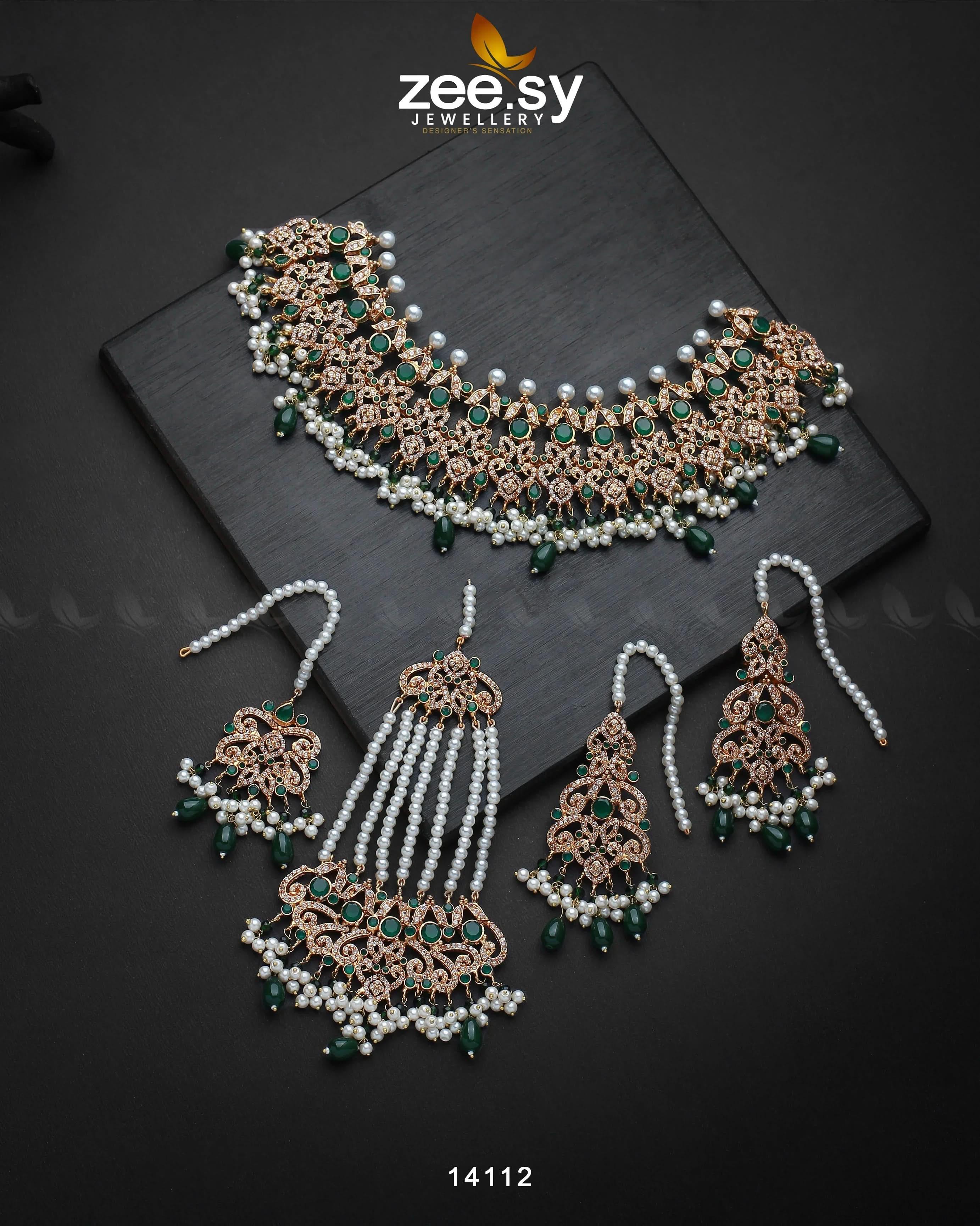 Mahira Bridal Set - Zeesy.pk