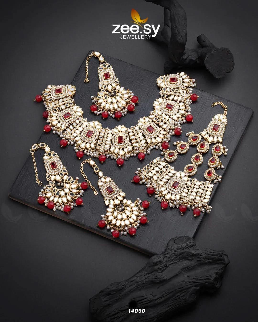 Maryam Bridal Set - Zeesy.pk