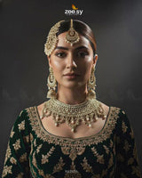 Rich Bold Hand Sculpt Bridal Set Bridal Set - Zeesy Jewellery Pakistan | Premium Artificial & Imitation Jewellery