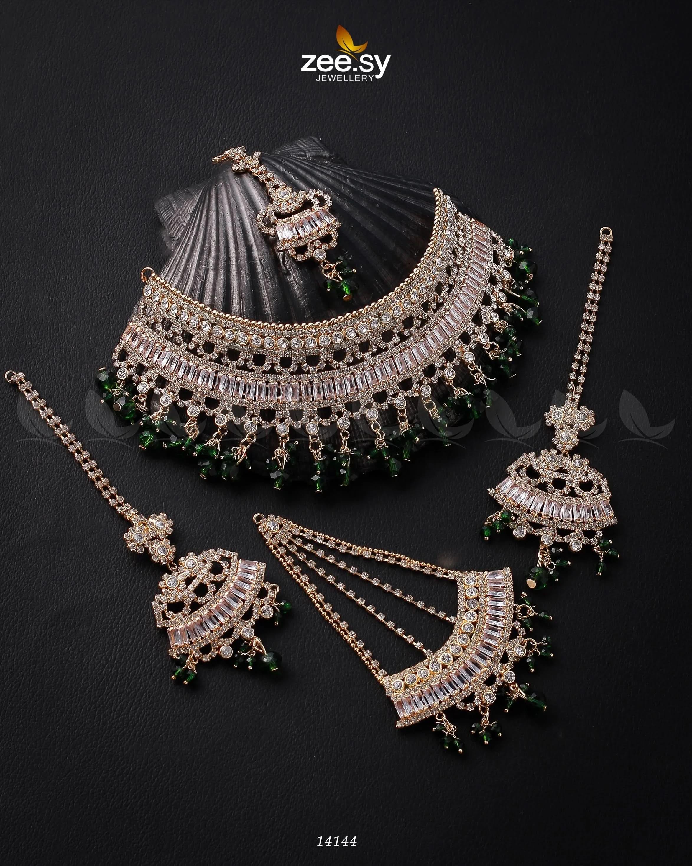 Starlit Bridal Set - Zeesy.pk
