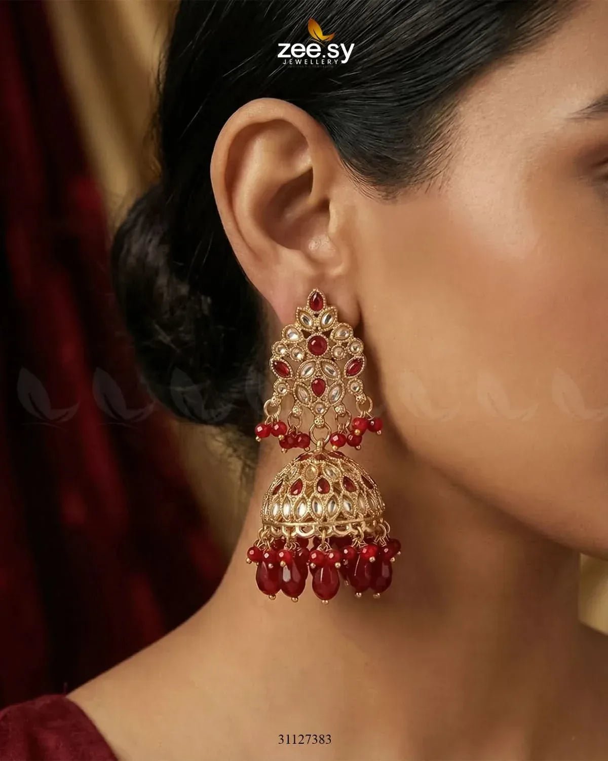 Brides Whisper Pearl Bridal Set Bridal Set - Zeesy Jewellery Pakistan | Premium Artificial & Imitation Jewellery
