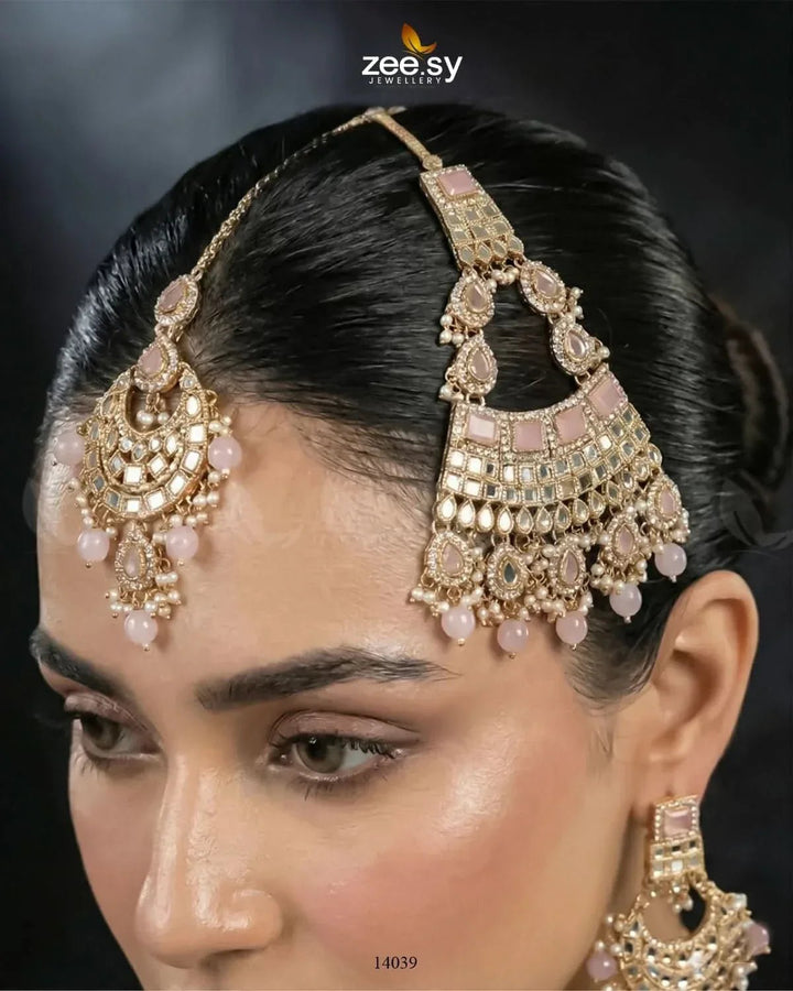 HANIA'S BRIDAL SET Bridal Set - Zeesy Jewellery Pakistan | Premium Artificial & Imitation Jewellery