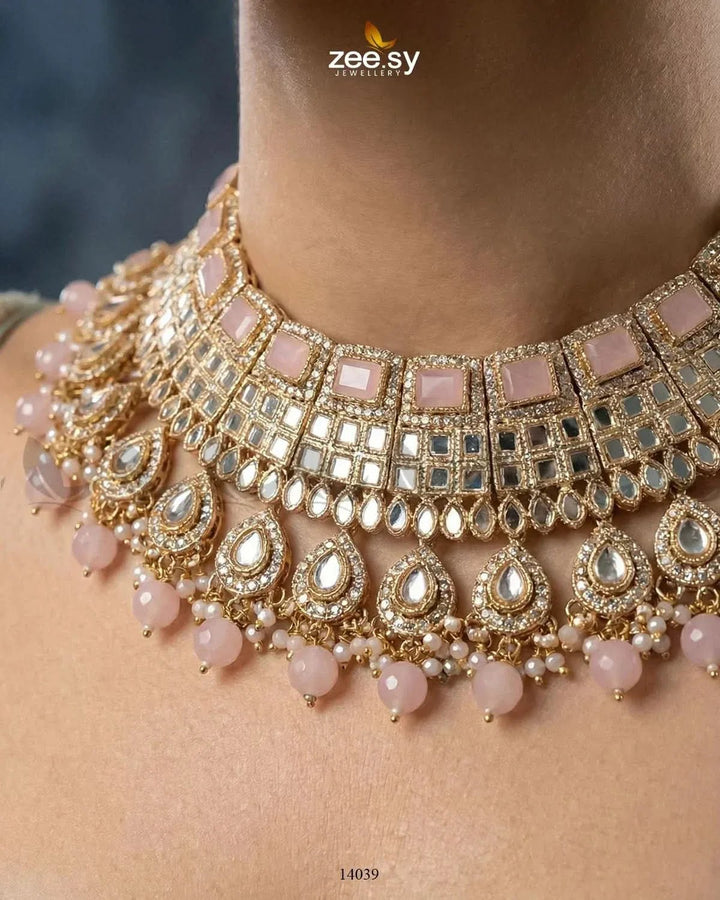 HANIA'S BRIDAL SET Bridal Set - Zeesy Jewellery Pakistan | Premium Artificial & Imitation Jewellery