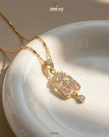 Al-Rehman Calligraphy Locket - Zeesy.pk