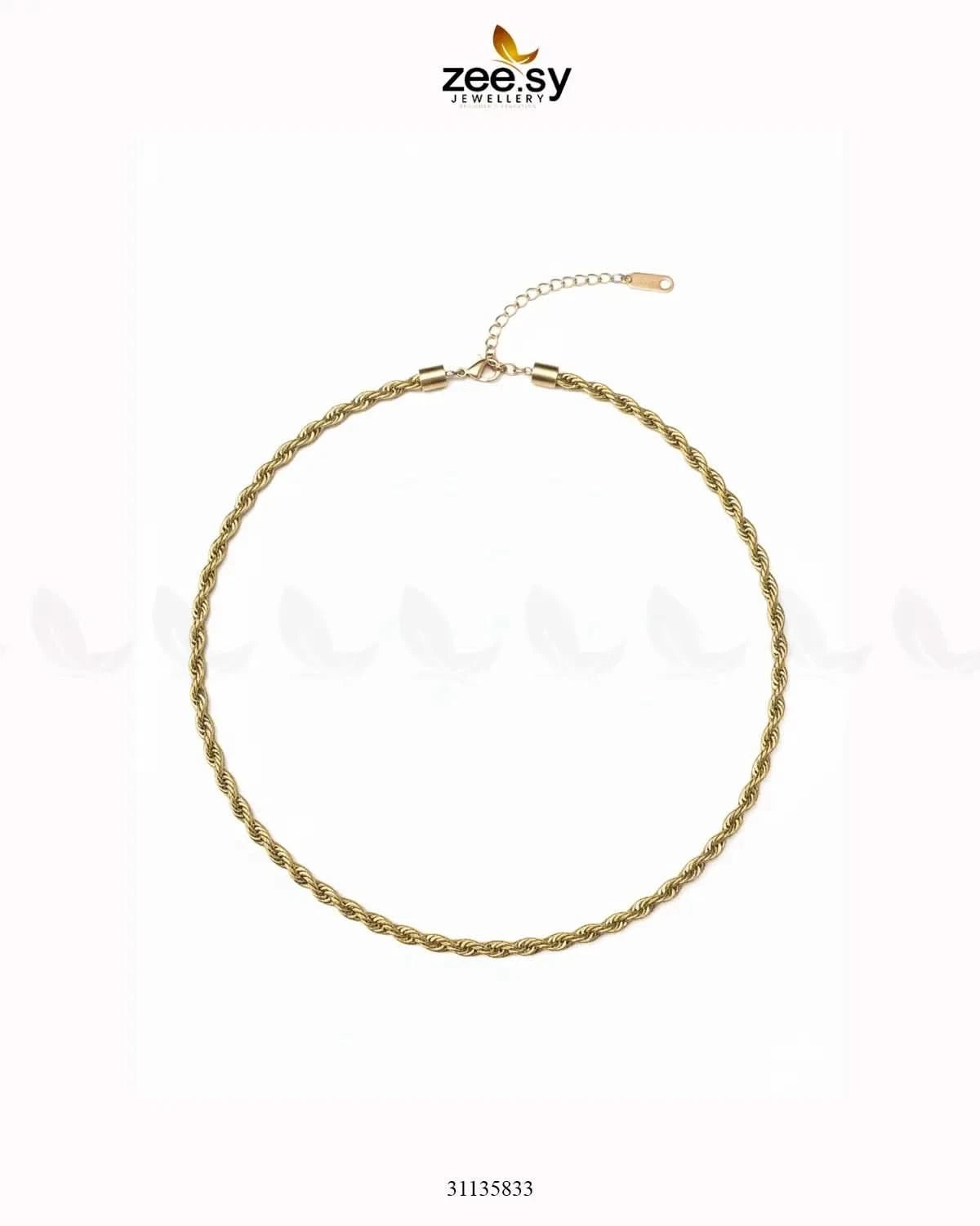 Bella Bold Rope Chain chains - Zeesy Jewellery Pakistan | Premium Artificial & Imitation Jewellery