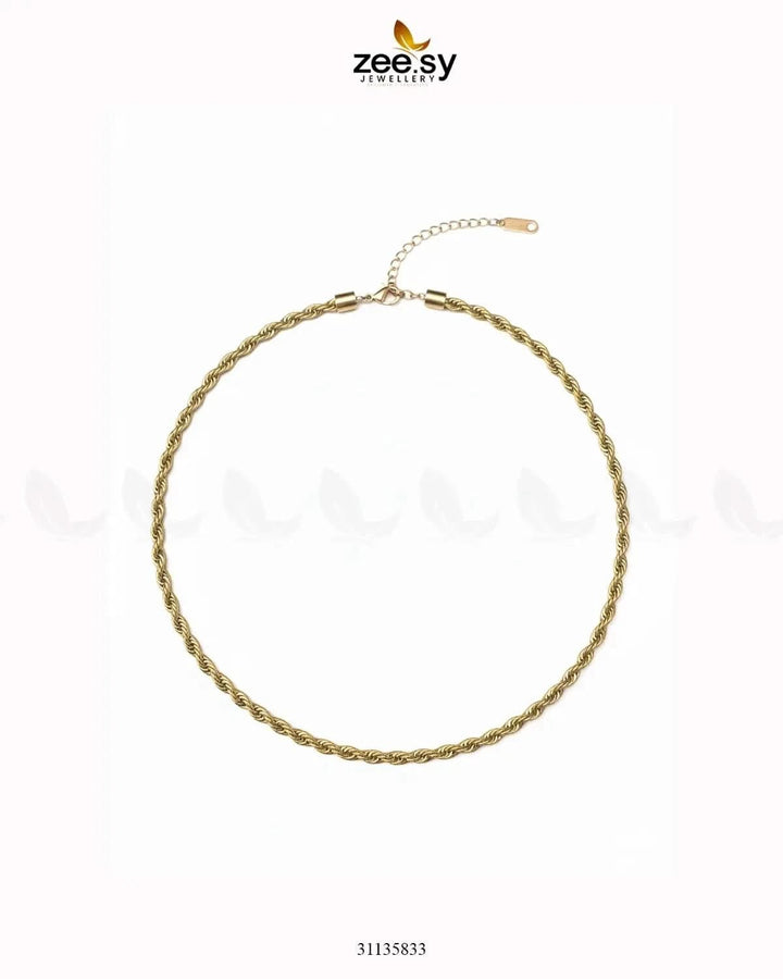 Bella Bold Rope Chain chains - Zeesy Jewellery Pakistan | Premium Artificial & Imitation Jewellery