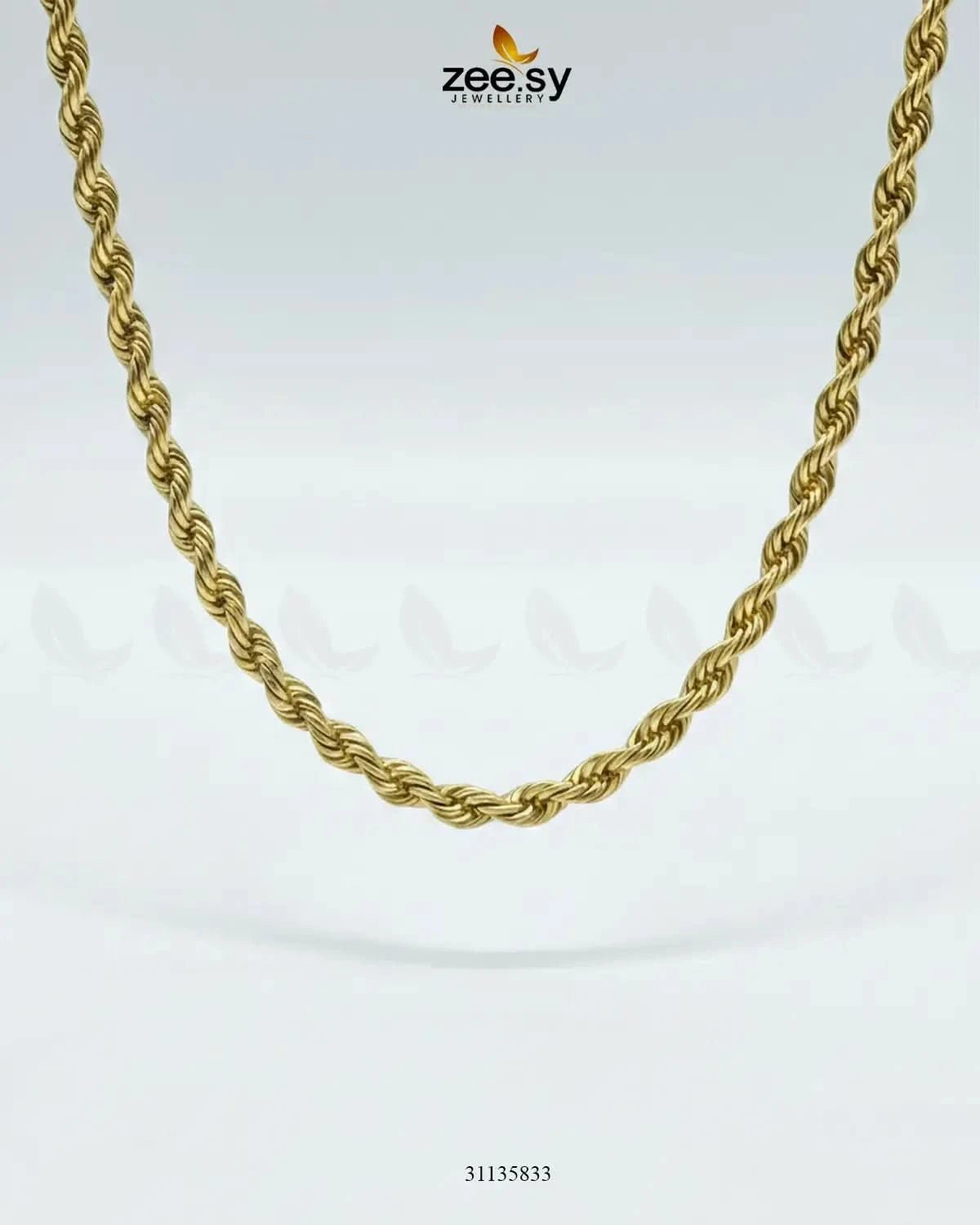 Bella Bold Rope Chain chains - Zeesy Jewellery Pakistan | Premium Artificial & Imitation Jewellery