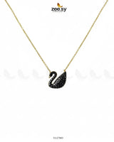 Delicate Black Swan Chain chains - Zeesy Jewellery Pakistan | Premium Artificial & Imitation Jewellery