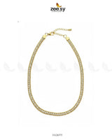Frontier Cluster Pave Chain chains - Zeesy Jewellery Pakistan | Premium Artificial & Imitation Jewellery