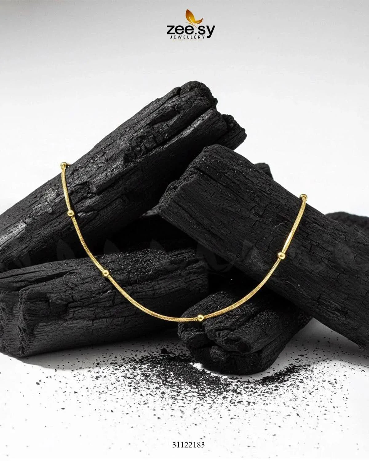 Minimalist Golden Satellite Chain chains - Zeesy Jewellery Pakistan | Premium Artificial & Imitation Jewellery