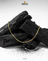 Minimalist Golden Satellite Chain chains - Zeesy Jewellery Pakistan | Premium Artificial & Imitation Jewellery