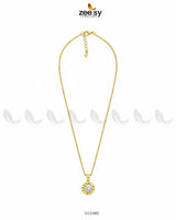 Minimalist Roman Circle Chain chains - Zeesy Jewellery Pakistan | Premium Artificial & Imitation Jewellery