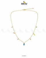 Modern Rainbow Charm Chain chains - Zeesy Jewellery Pakistan | Premium Artificial & Imitation Jewellery