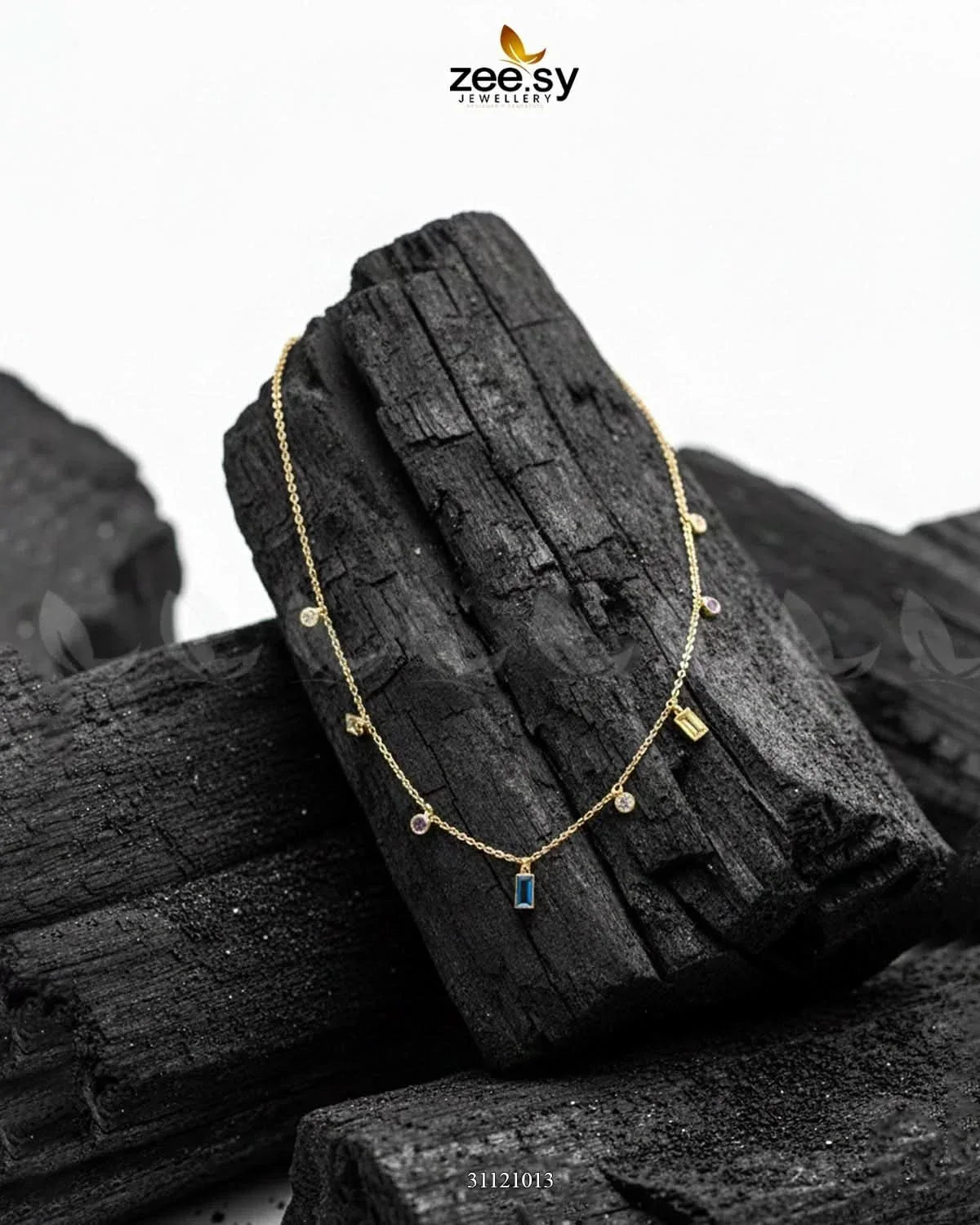 Modern Rainbow Charm Chain chains - Zeesy Jewellery Pakistan | Premium Artificial & Imitation Jewellery
