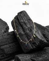 Modern Rainbow Charm Chain chains - Zeesy Jewellery Pakistan | Premium Artificial & Imitation Jewellery