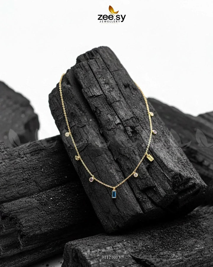 Modern Rainbow Charm Chain chains - Zeesy Jewellery Pakistan | Premium Artificial & Imitation Jewellery