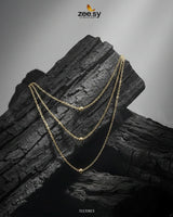 Sterling Triple layered Chain chains - Zeesy Jewellery Pakistan | Premium Artificial & Imitation Jewellery