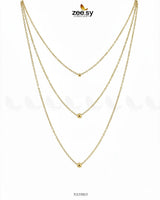 Sterling Triple layered Chain chains - Zeesy Jewellery Pakistan | Premium Artificial & Imitation Jewellery