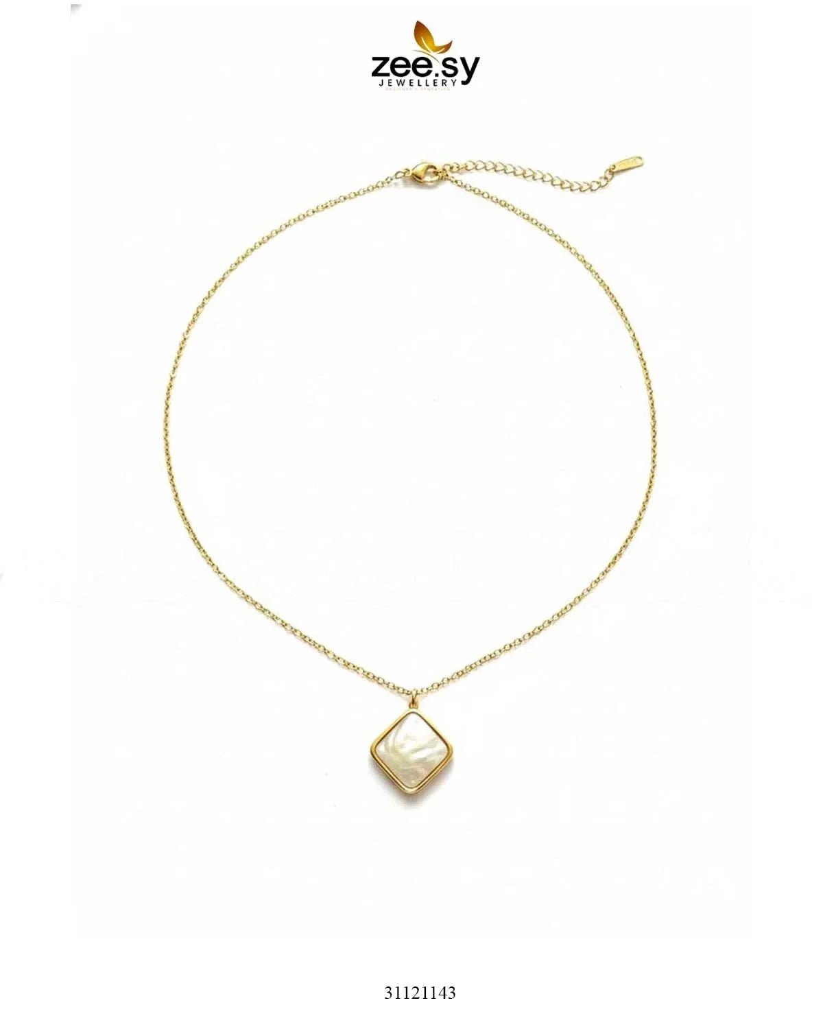 Vertex Baroque Pearl Chain chains - Zeesy Jewellery Pakistan | Premium Artificial & Imitation Jewellery