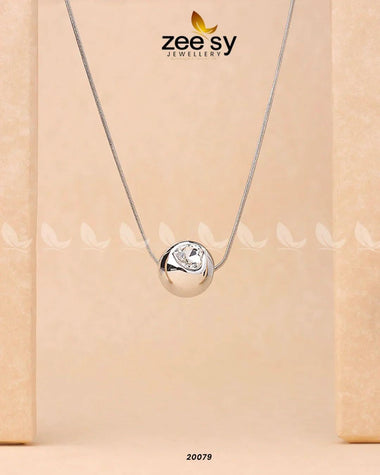 Heart Chain Silver chains - Zeesy Jewellery Pakistan | Premium Artificial & Imitation Jewellery