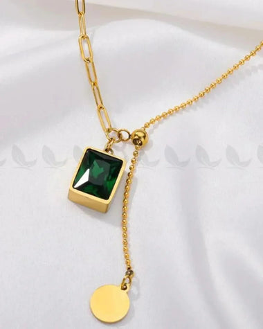 Dusk Chain Green chains - Zeesy Jewellery Pakistan | Premium Artificial & Imitation Jewellery