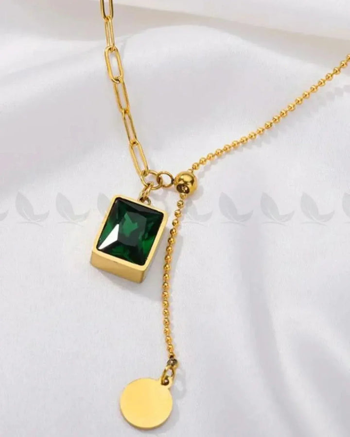 Dusk Chain Green chains - Zeesy Jewellery Pakistan | Premium Artificial & Imitation Jewellery