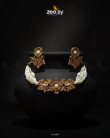 Peony Choker Set choker - Zeesy Jewellery Pakistan | Premium Artificial & Imitation Jewellery
