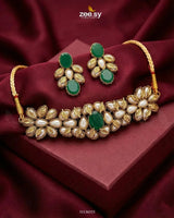Jennet Baroque Pearl Choker Set choker - Zeesy Jewellery Pakistan | Premium Artificial & Imitation Jewellery