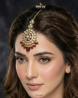 Mehar Pearl Kundan Choker Set choker - Zeesy Jewellery Pakistan | Premium Artificial & Imitation Jewellery