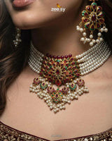 Compass Choker Set choker - Zeesy Jewellery Pakistan | Premium Artificial & Imitation Jewellery