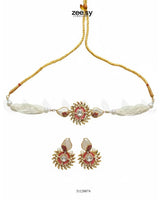 Royal Darbar Choker Set Ruby choker - Zeesy Jewellery Pakistan | Premium Artificial & Imitation Jewellery