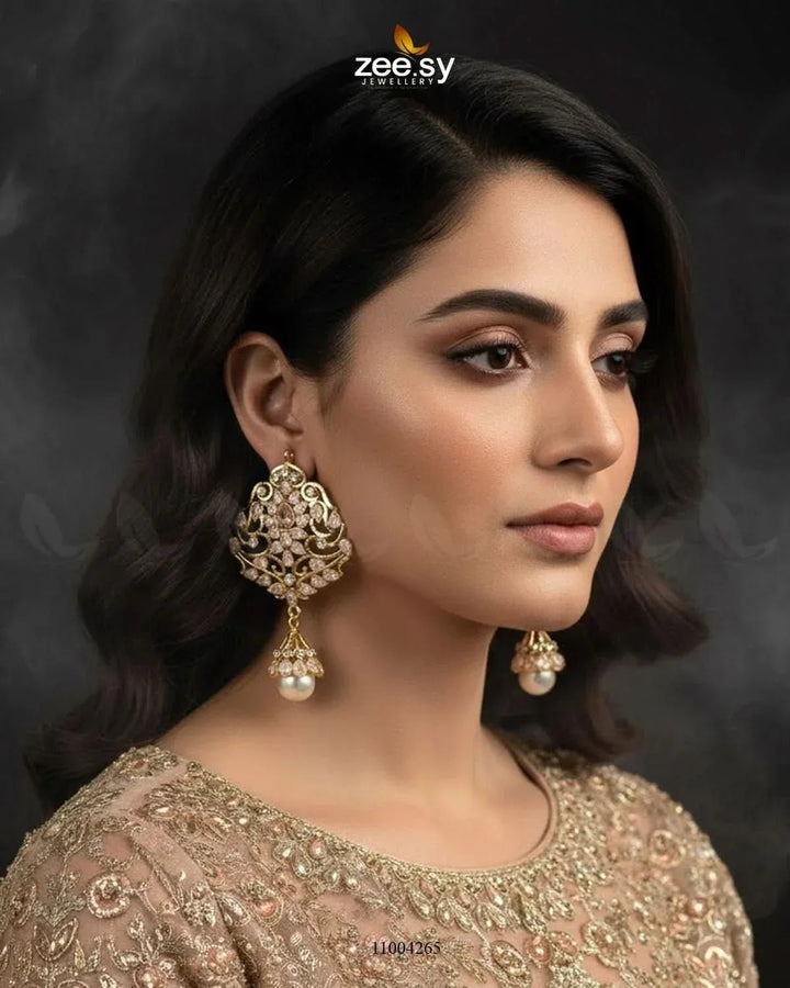 EARRINGS-0609 Earrings - Zeesy Jewellery Pakistan | Premium Artificial & Imitation Jewellery
