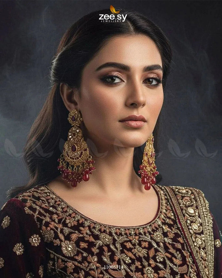 EARRINGS-0716 Earrings - Zeesy Jewellery Pakistan | Premium Artificial & Imitation Jewellery