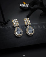 Amulet Earrings White Earrings - Zeesy Jewellery Pakistan | Premium Artificial & Imitation Jewellery