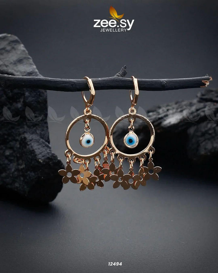 Translucent Earrings Sky Blue Earrings - Zeesy Jewellery Pakistan | Premium Artificial & Imitation Jewellery