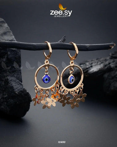 Translucent Earrings Blue Earrings - Zeesy Jewellery Pakistan | Premium Artificial & Imitation Jewellery
