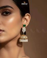Bloom Jhumka Earrings Earrings - Zeesy Jewellery Pakistan | Premium Artificial & Imitation Jewellery