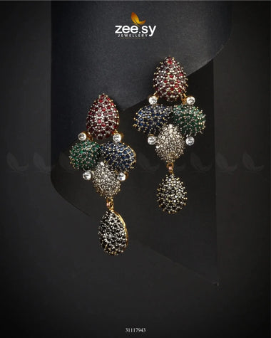 Reef Earrings Multi Earrings - Zeesy Jewellery Pakistan | Premium Artificial & Imitation Jewellery