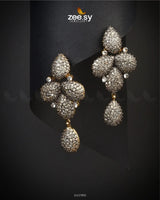 Reef Earrings Champagne Earrings - Zeesy Jewellery Pakistan | Premium Artificial & Imitation Jewellery