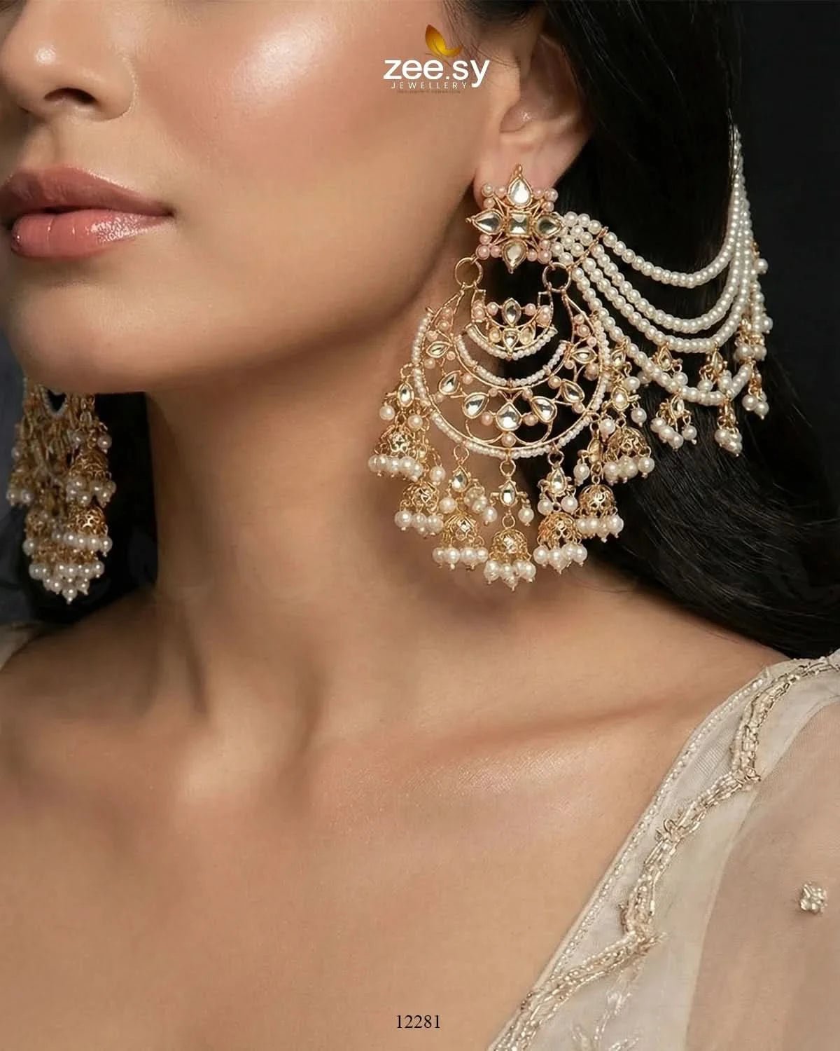 Anshara Earrings - Zeesy.pk