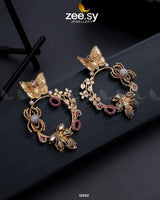 Butter-fully Earrings Earrings - Zeesy Jewellery Pakistan | Premium Artificial & Imitation Jewellery