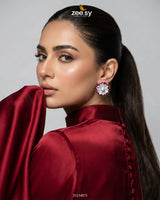 Customizable Radiance Floral Earrings Earrings - Zeesy Jewellery Pakistan | Premium Artificial & Imitation Jewellery