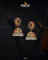 Nauratan Bhaliyan Earrings Earrings - Zeesy Jewellery Pakistan | Premium Artificial & Imitation Jewellery