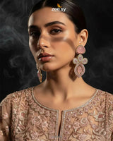Prism Petals Turkish Earrings Earrings - Zeesy Jewellery Pakistan | Premium Artificial & Imitation Jewellery