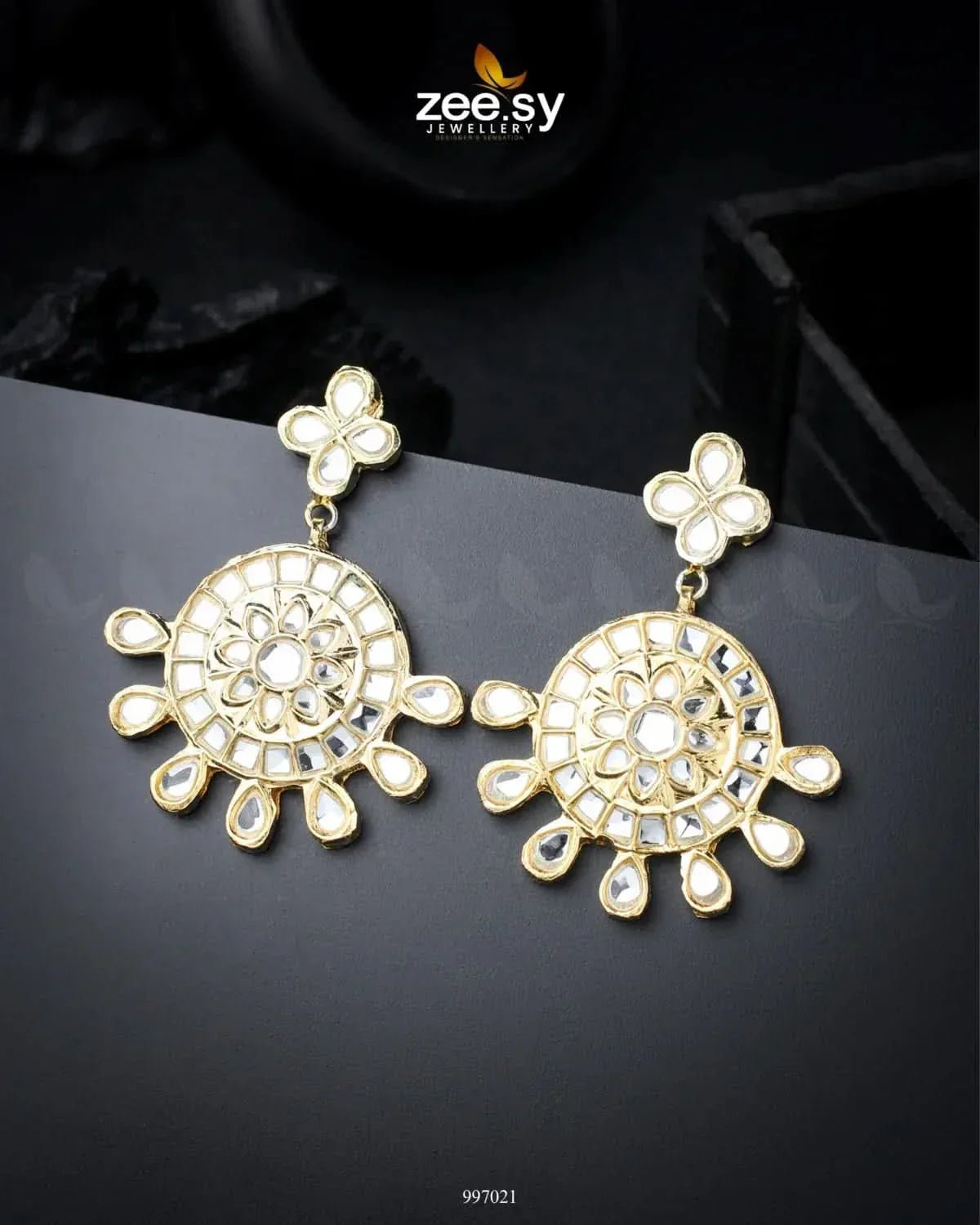 Sunlit Earrings Earrings - Zeesy Jewellery Pakistan | Premium Artificial & Imitation Jewellery