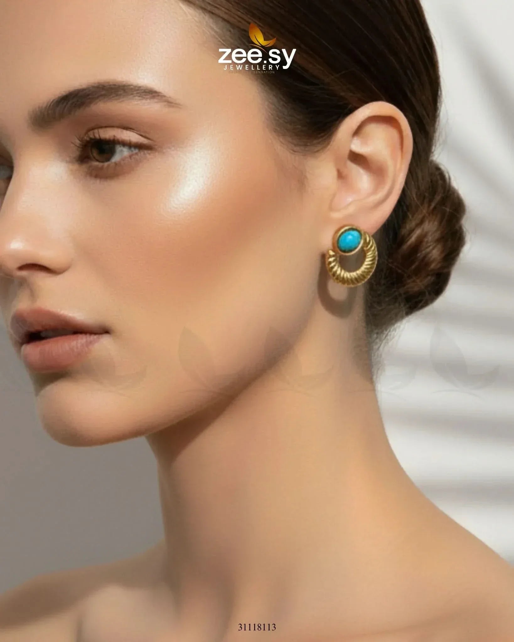 Thistle Earrings Earrings - Zeesy Jewellery Pakistan | Premium Artificial & Imitation Jewellery