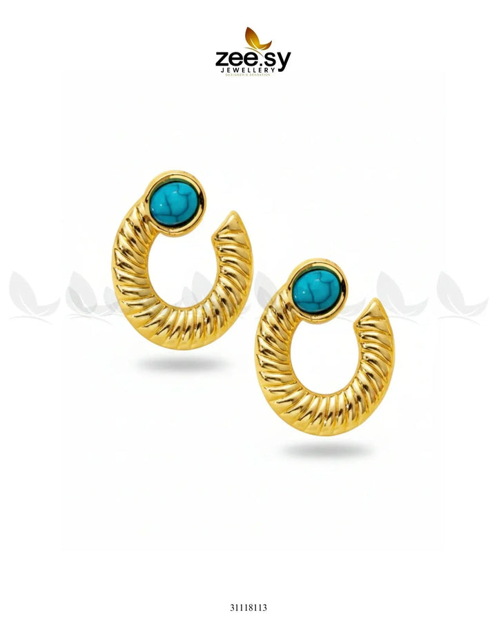 Thistle Earrings Earrings - Zeesy Jewellery Pakistan | Premium Artificial & Imitation Jewellery