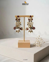 Traditional Turkish Heritage Stone Earrings Earrings - Zeesy Jewellery Pakistan | Premium Artificial & Imitation Jewellery