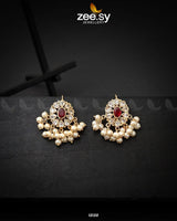 Beads Studs Earrings - Zeesy.pk