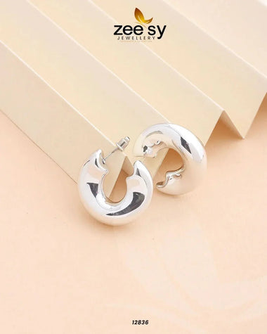 Valentina Earrings Silver Earrings - Zeesy Jewellery Pakistan | Premium Artificial & Imitation Jewellery